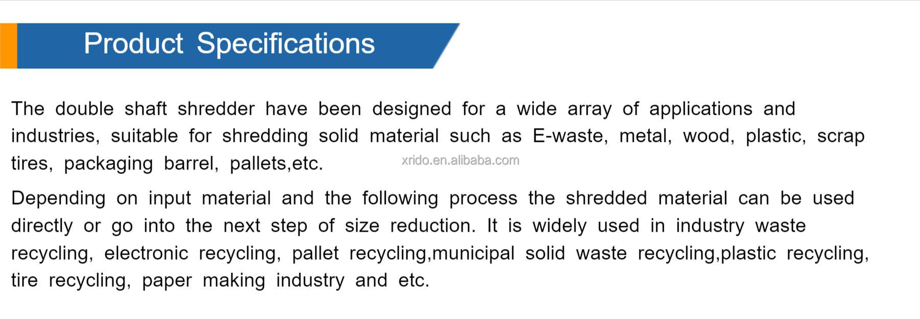 Car Shell Copper Cable Wire Iron Stainless Aluminum Cans Steel Metal Shredder Machine Scrap for Waste Metal Crusher