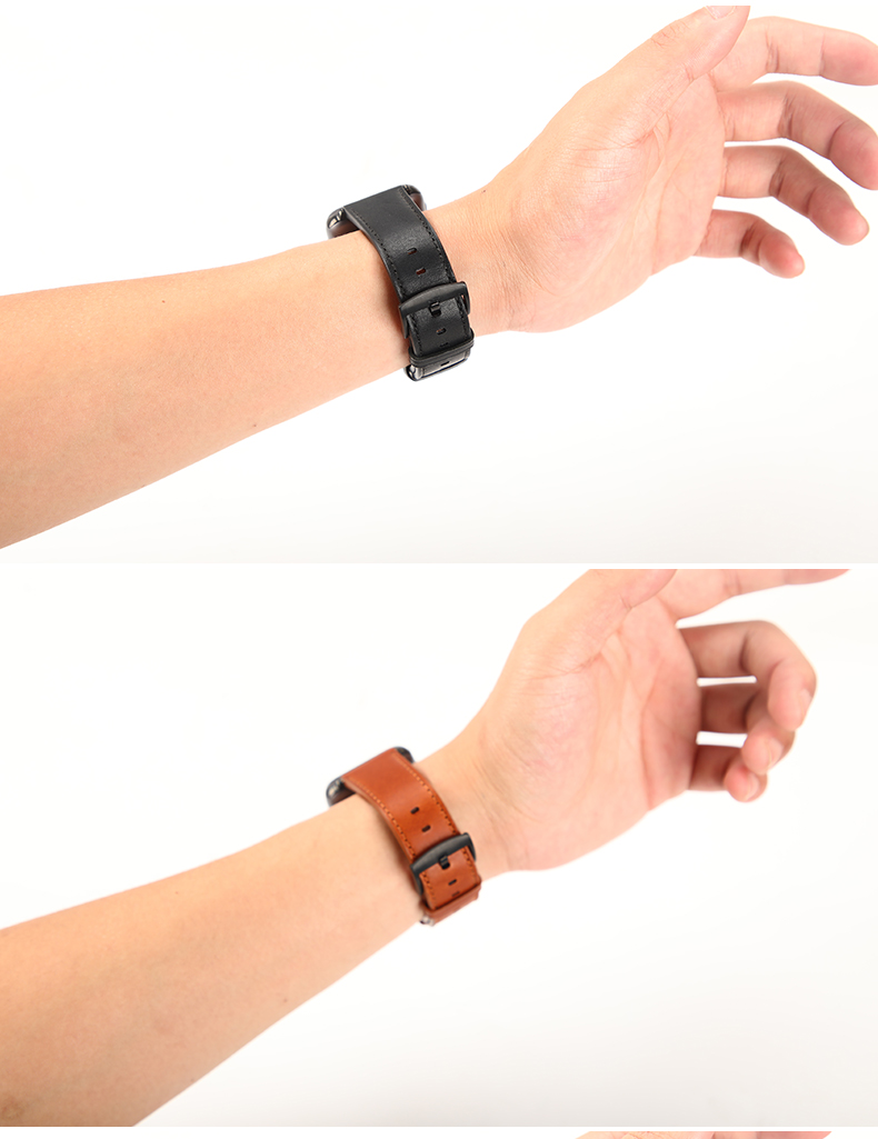 Genuine Leather Smart Watch Straps For iWatch 38mm 40mm 42mm 44mm 45mm 100%