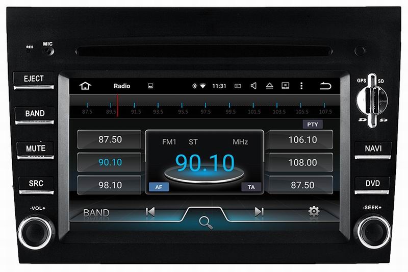 Ouchuangbo car dvd navi android 5.1 for Porsche BOXTER CAYMAN 911 with capacitance touch screen HD 1080 wifi