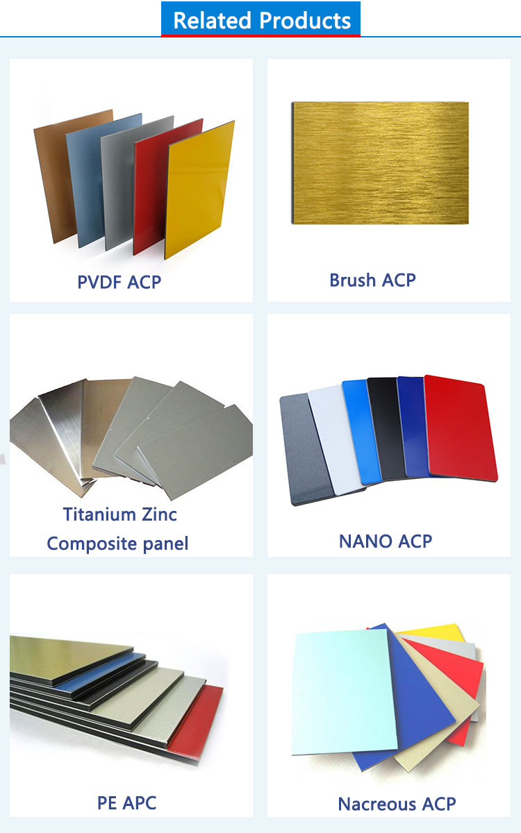 PVDF Coating Aluminium Cladding Sheet Caravan Roof Cladding Nano Anti Static 15mm