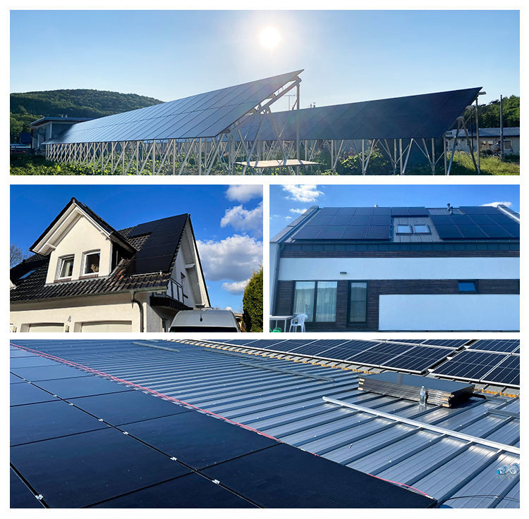 Photovoltaic PV Bifacial Solar Panels 415W High Performance