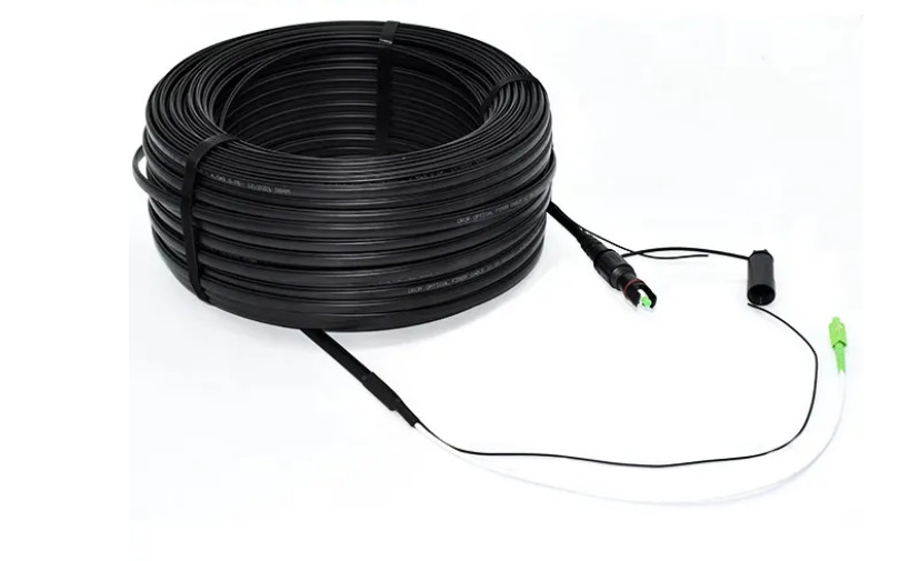 G657A2 FTTH Fiber Cable Assembly Outdoor Waterproof Drop Cable