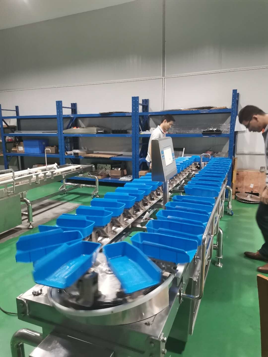 Circular Chicken Wings Sorter Machine Multiweight Grander Waterproof