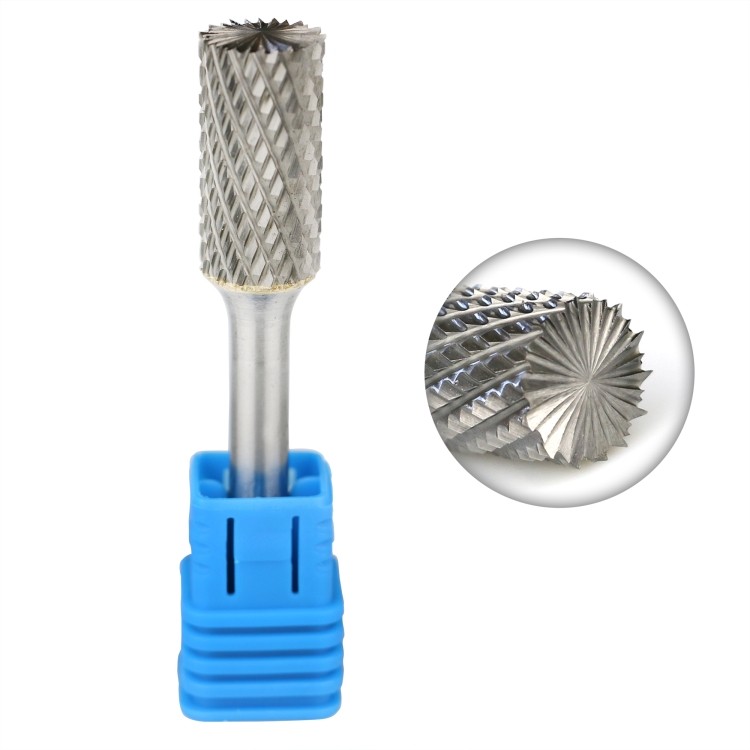 12mm Head 6mm Cylindrical Carbide Burr Tungsten Carbide Burr Bits