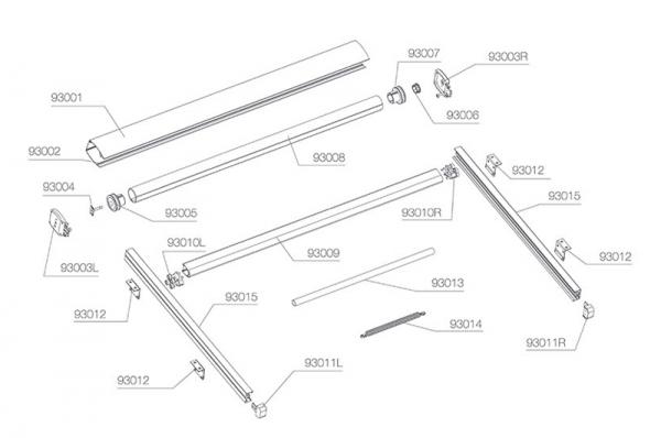 Conservatory Aluminum Retractable Awning Outdoor Garden Pergola