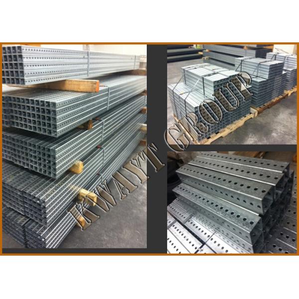 perforated traffic sign post