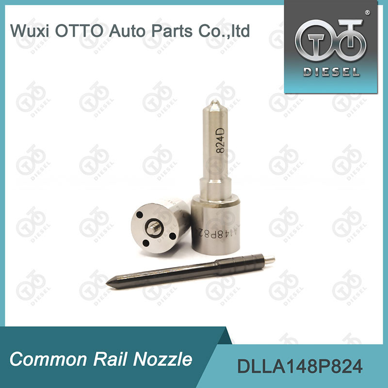DLLA148P824 DENSO Common Rail Nozzle For Injectors 095000-518# / 16600-BN80#