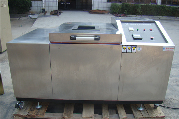 Horizontal Type Rubber Testing Machine , Durable Low Temperature Flexing Tester