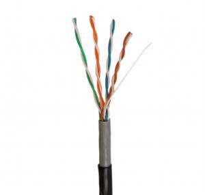Buy cheap UTP CCA Cat5e Lan Cable Length 305m Double Jacket For External product