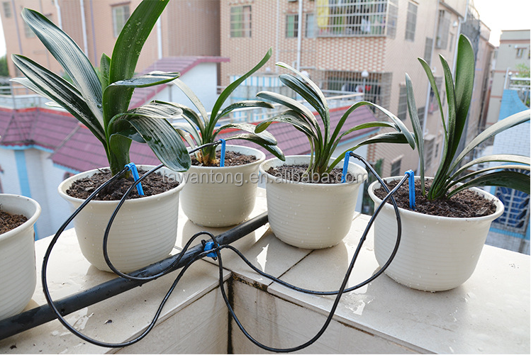 Greenhouse Drip Irrigation System Easy Installation Four Branches Long Arrow Dripper