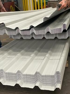 Frost White Cold Room Storage Roof Panel Beckers Paint AZ150 20 Years Warranty Corrugated Sheet Painted Steel Sheets