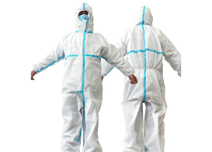 Customlightweight Disposable Coveralls Disposable Medical Suit Easy To Wear