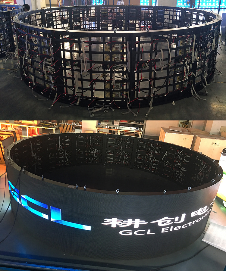 High Brightness 6500nits Outdoor LED Display Board Media GCL P6 HD LED Video Wall