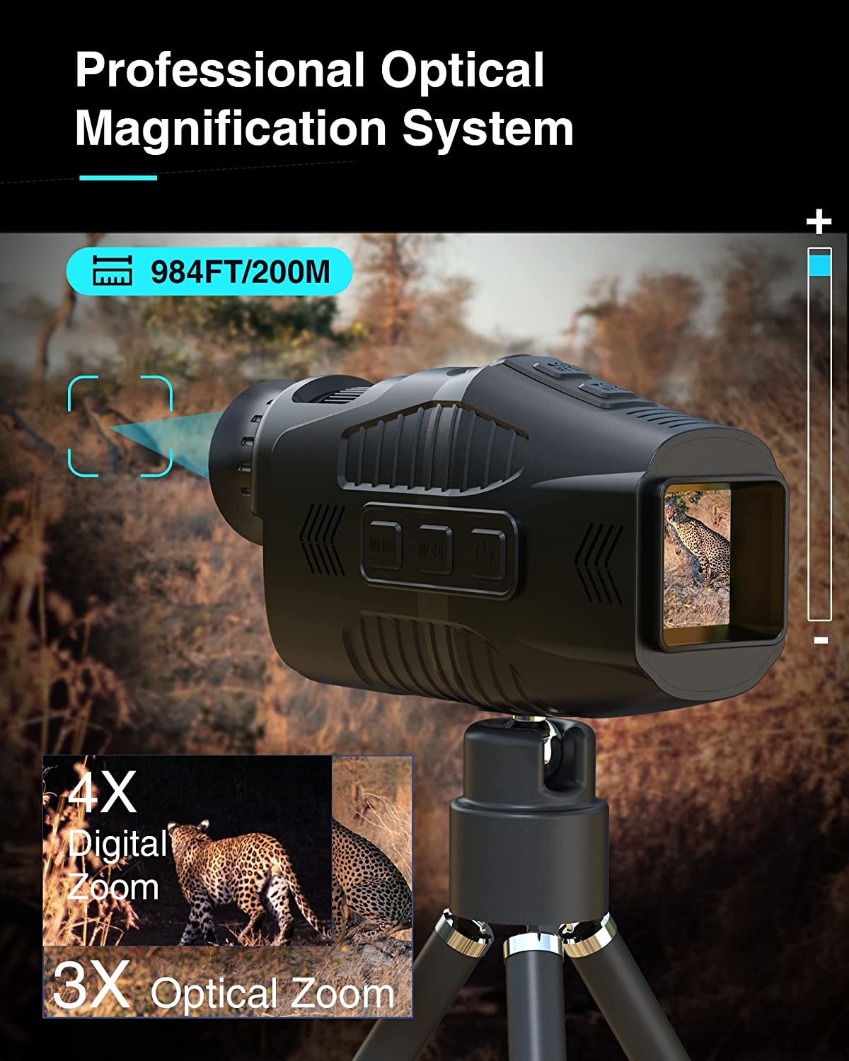1080P Monocular Night Vision Goggles Hunting Camping Ir Night Vision Binoculars