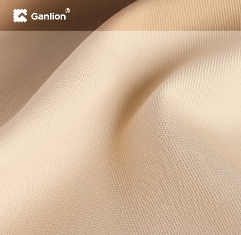 Khaki Poly Cotton Workwear Medical Uniform Fabric High Temperature Washing