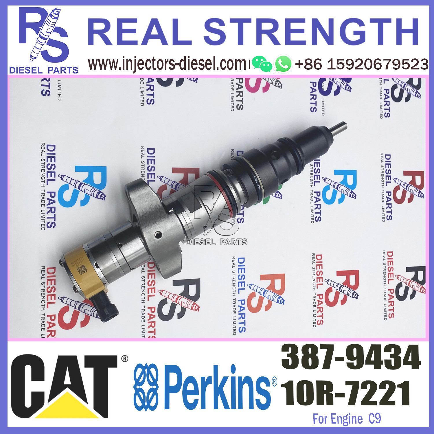 C7 Diesel Fuel Injector HEUI 268-1836 2681836 265-8106 387-9434 238-8901 241-3238 241-3239 243-4502 For Caterpillar