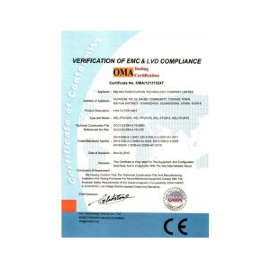 KeLing Purification Technology Company Certifications