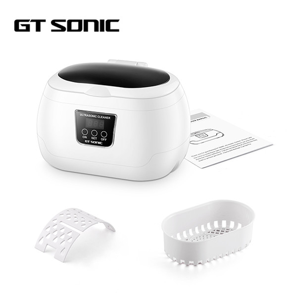 Small Household Ultrasonic Cleaner 600ml Stainless Steel SUS304 Tank