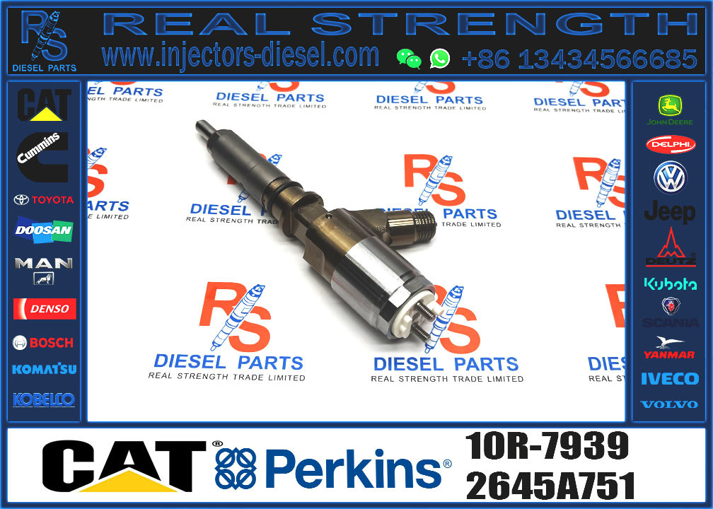 engine parts Common rail injector 2645A718 10R-7673 10R-7676 2645A734 10R-7674 10R-7668 10R-7938 10R-7939