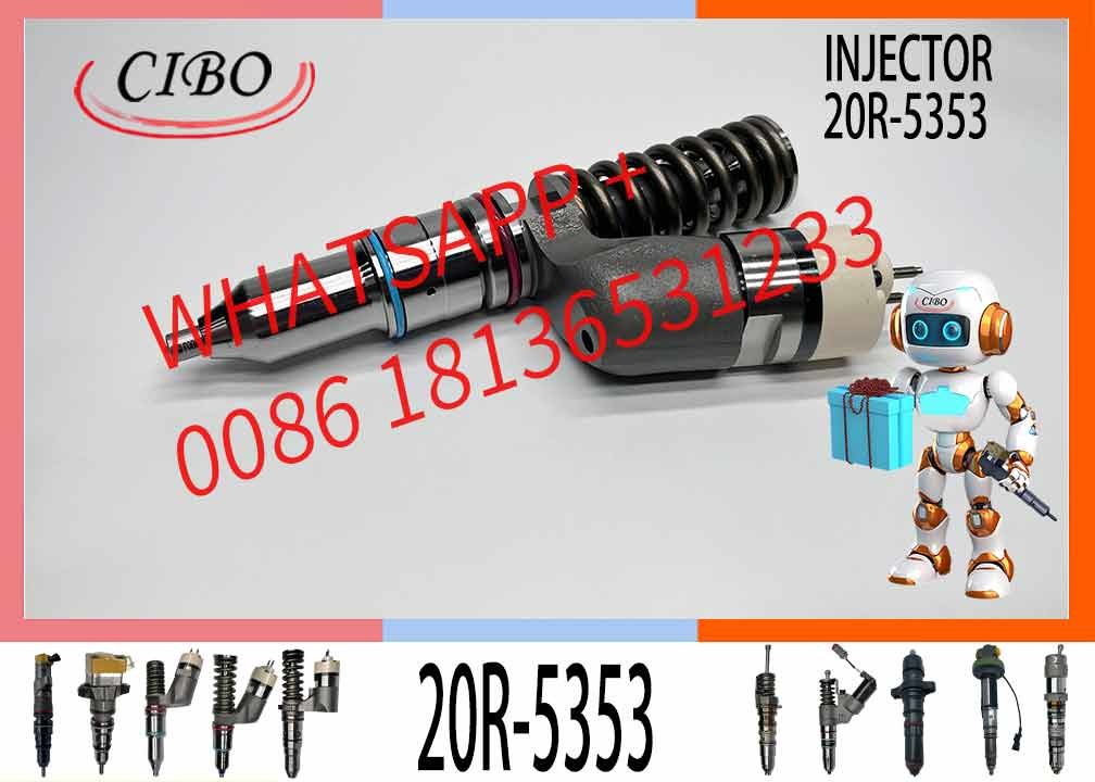 Common rail injector fuel injecto 10R-2772 10R-7230 10R-8502 20R-5353 20R-1308 20R-2285 253-0615 10R-1000