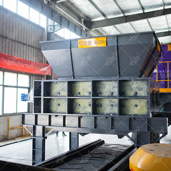 Large-sized Furniture Shredders Sofas And Mattresses Shredder For Fabrics Sponges Wood RDF Production Plant