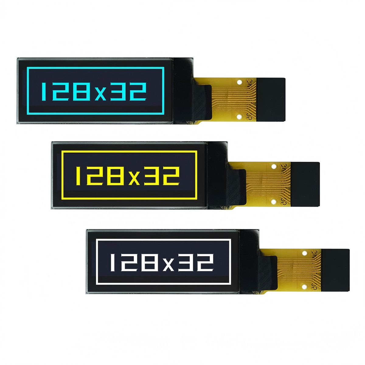 0.91-Inch OLED Display - 128X32 Resolution, Low-Power, SPI Interface For IoT Devices, Best Price USA