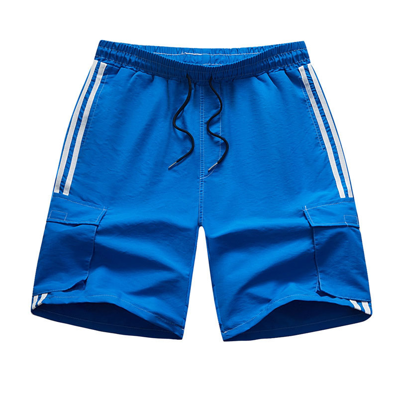 Orange Five Quarter Beach Surf Shorts Casual Loose Beach Pants