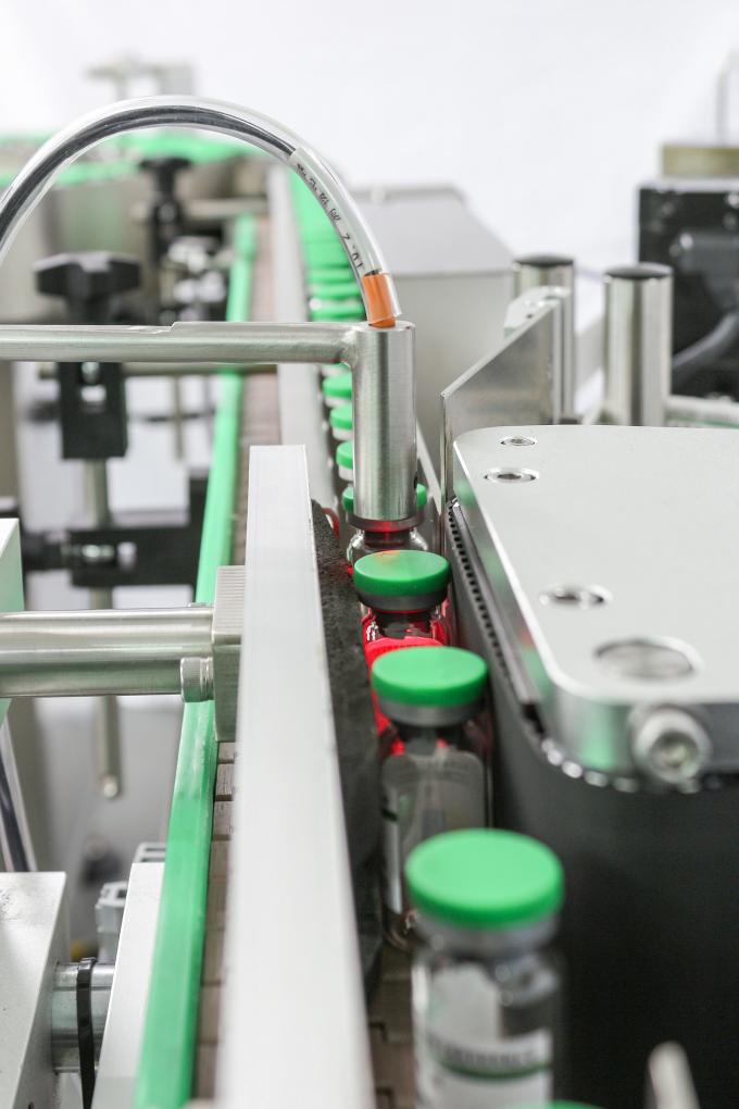 SGS Daily Chemical Industry 300pcs/min Vertical Auto Labeler Machine 0