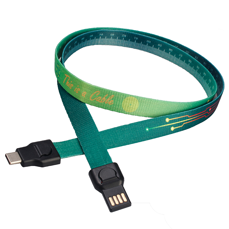 Multifunction Mobile Phone Data Cable Charging Cable USB TYPE-C For Android Features Scale&Hang things 850mm