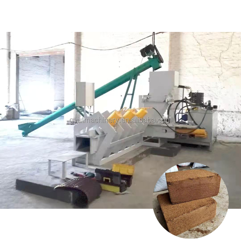 CocoPeat Blocks Hydraulic Press Machine For Coconut Fiber Coir Pitch