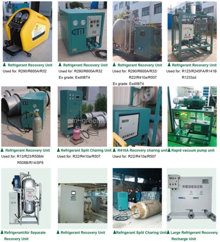 R410a fully automatic refrigerant filling equipment air conditioning ac charging machine R407C charging station
