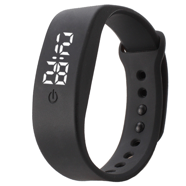 Colorful Promotional LED Silicone Watch Wrist Watch Logo Customized