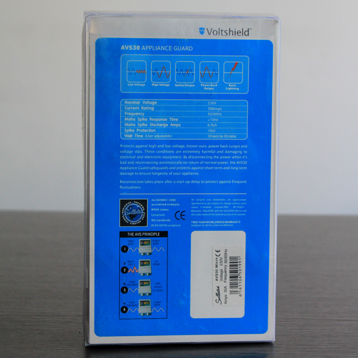 230V 30A 50/60Hz home use voltage stabilizer