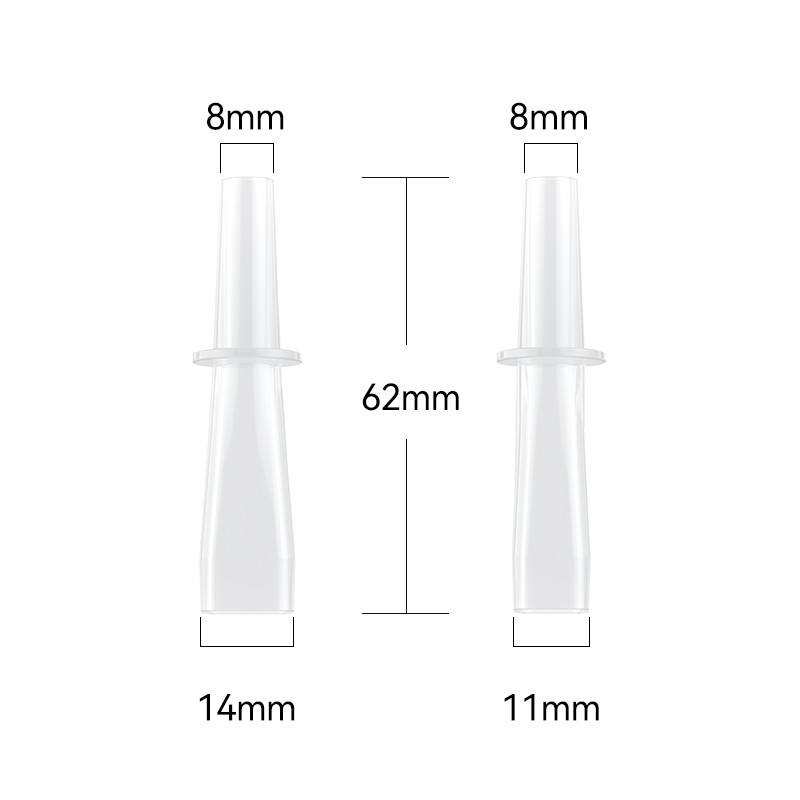 Lightweight Alcohol Tester Mouthpiece / Blowpipe For Various Breathalyzer Machine