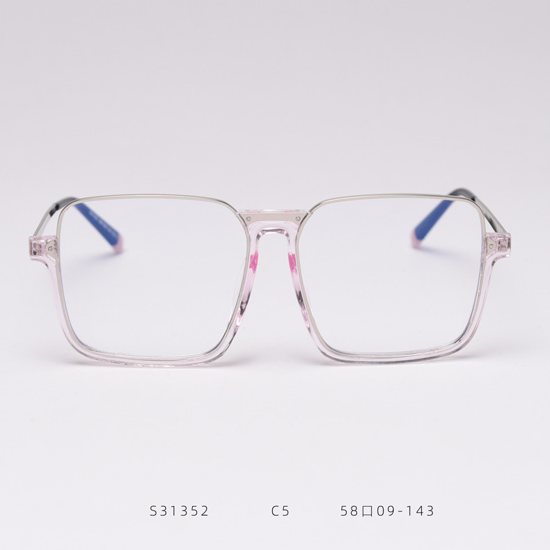 Transparent Computer Glasses Frame Women Men Anti Blue Light Round Eyewear Blocking Glasses Optical Spectacle Eyeglass