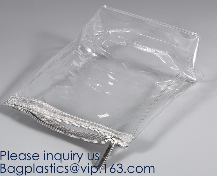 Daily Used Products Packaging Eva Zipper School Bag,Eco-Friendly Soft Plastic Frosted Cosmetic EVA Zipper Bags, Bagease