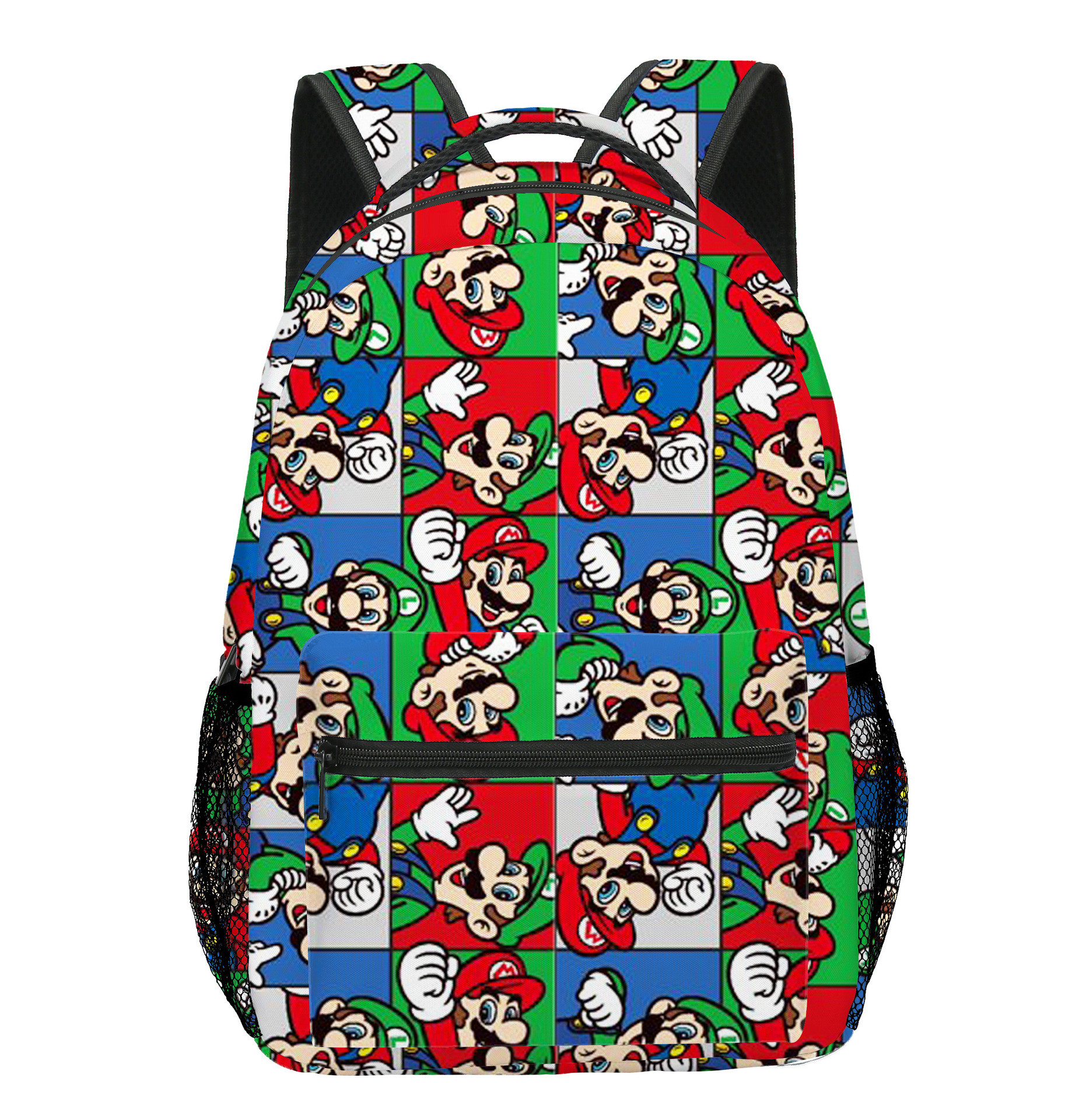 Cartoon Full Printed Large Capacity Backpack Primary School Backpack Load Reduction