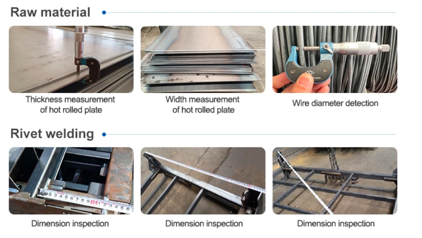 High Quality Steel Wire Mesh Decking Suitable for Pallet Rack storage system 2