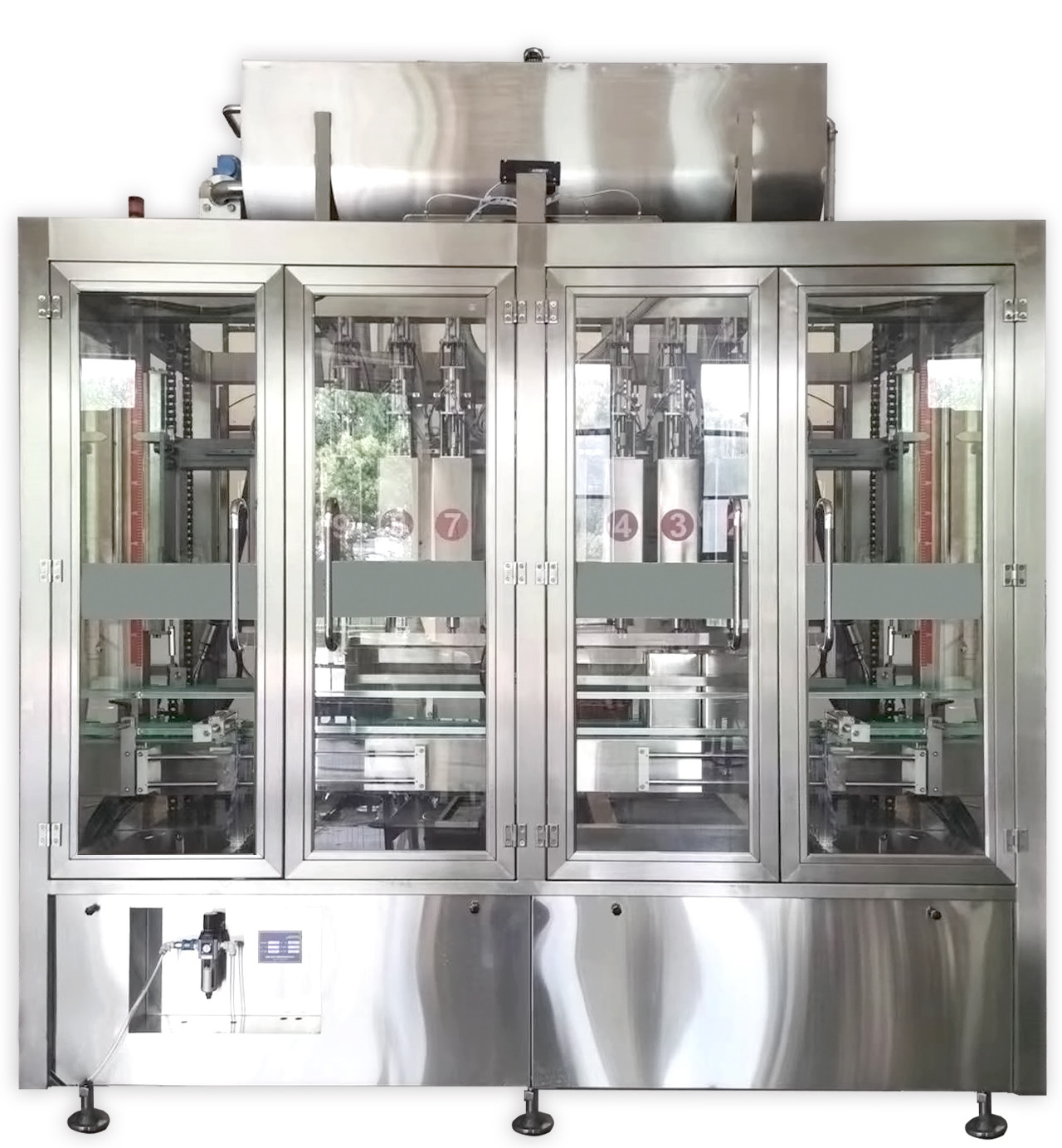 Liquid Filling Machine Series For Water Based Paint Volumetric Liquid Filling Machine