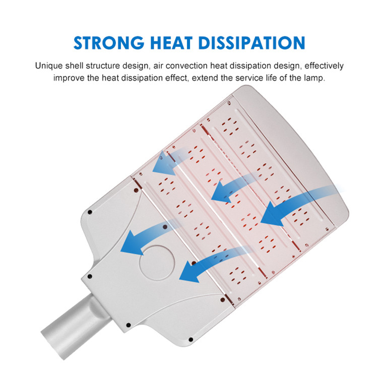 Outdoor IP65 Industrial Street Lights 100 Watt for Road