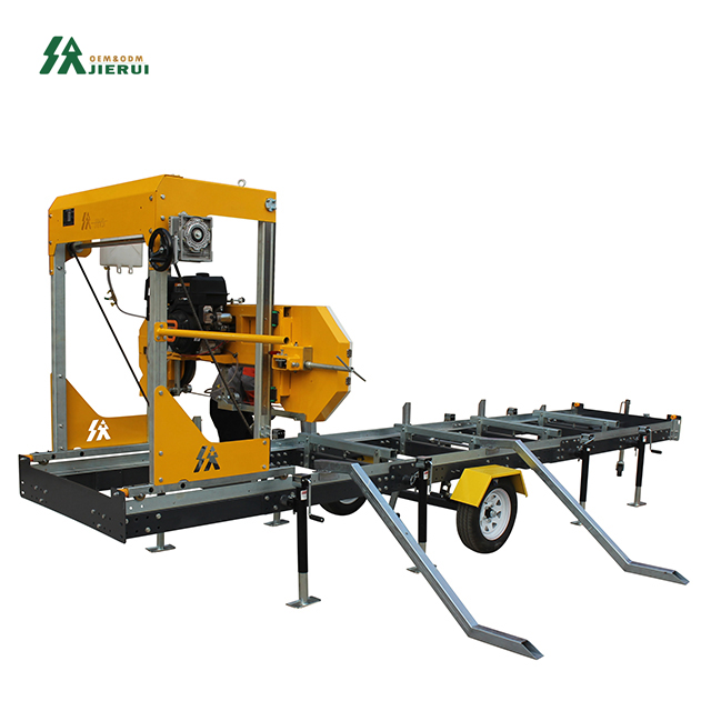 Function Wood Cutting Gas/ Hydraulic/ Diesel Automatic Horizontal Bandsaw Sawmill