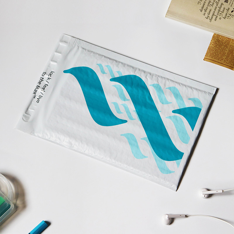 Gravure Printing Custom Matte Composite Film Bubble Shipping Bags