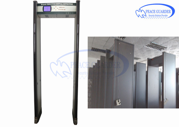 Remote Control Security Walk Through Gate Scanners Six Pinpoint Zones