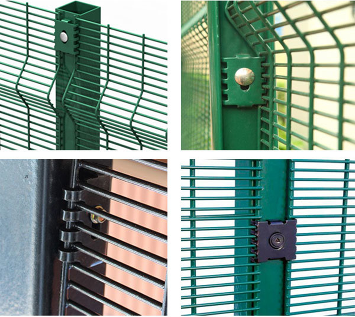 The Anti Climb Security Fence clamps 