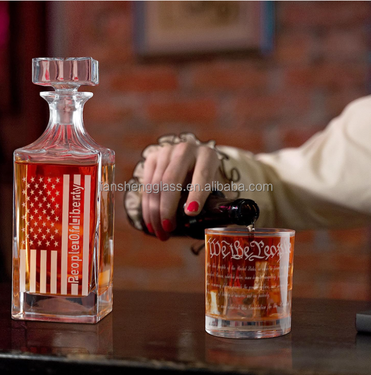 500ml 750ml Custom Size Glass Bottles for Wine Gin Rum Vodka Whisky Cognac Napoleon Brandy