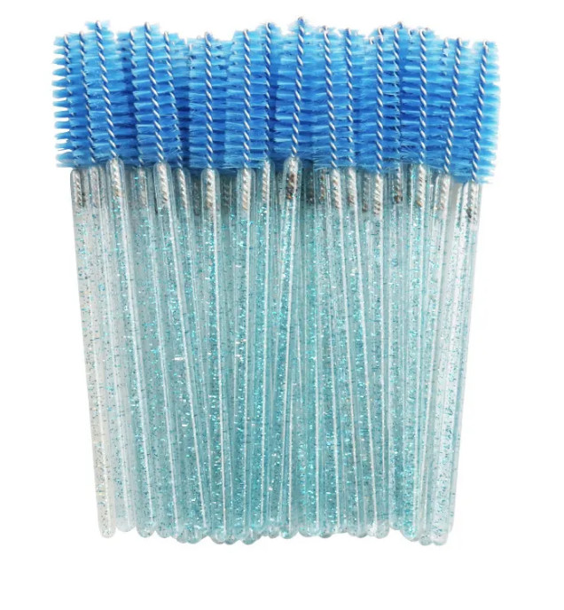 Eyelash Extension Crystal Mascara Brush Disposable Eyelash Brush Brow Lash