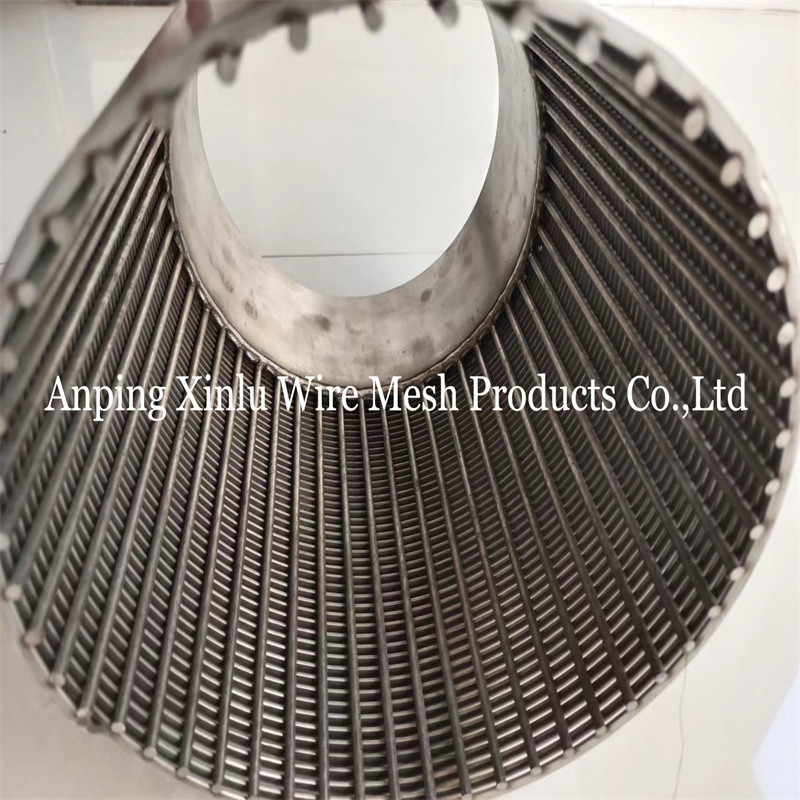 8-5/8" 50bar Stainless Steel 304/316 Wedge Wire Water Well Screen Pipe For Water Supply