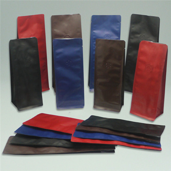 Stand Up Custom Plastic Pouches Packaging , Zipper Coffee Packaging Bag