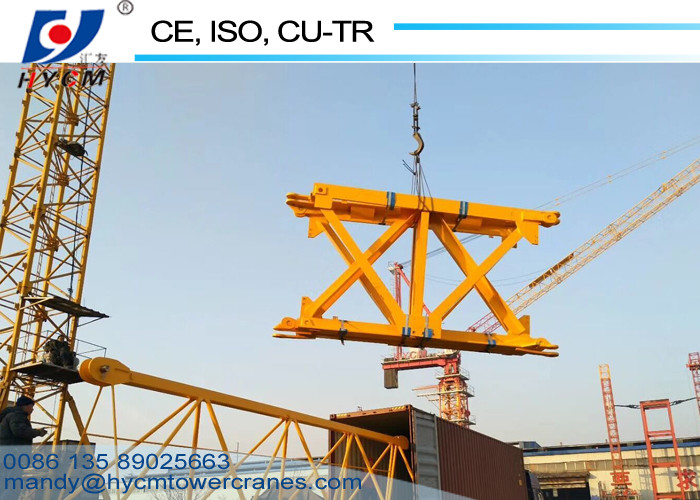 Robot Welding safe mechanism QTZ80(6013) Topkit Tower Crane 40m Height Construction Building Equipment