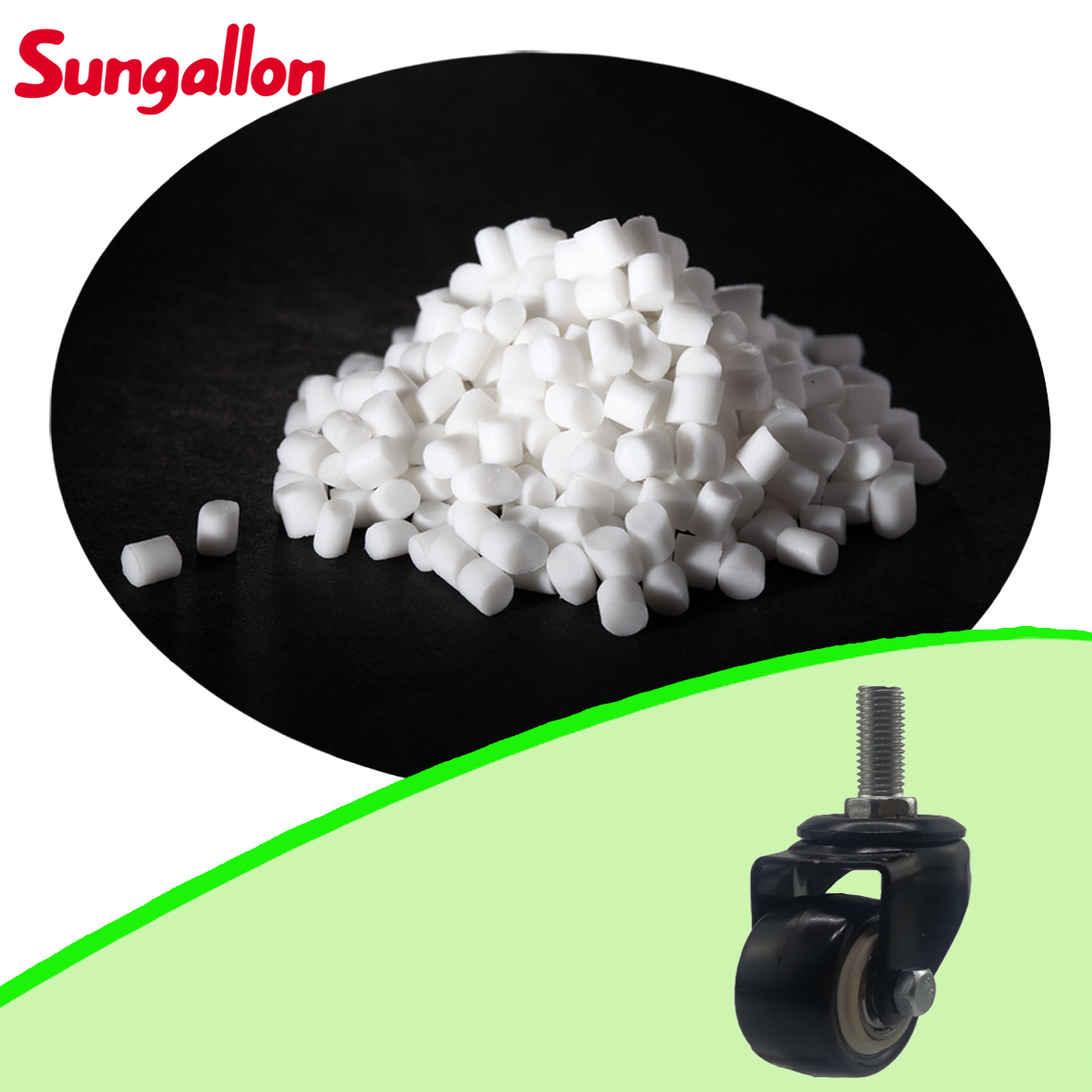 Natural White SEBS TPE Elastomer Material TPR Plastic Material Customized Hardness and Color